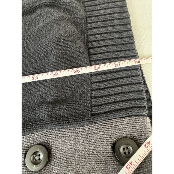 Retrofit Y2K Fair Isle Grandpa Cardigan XXL Button Down Sweater Dark Academia - Picture 10 of 10